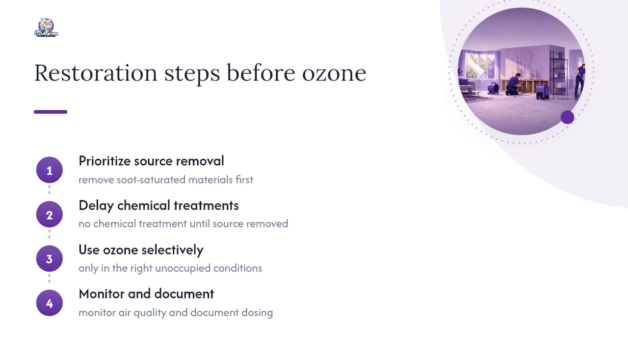 A Restoration Provider's Take on Ozone — overview diagram