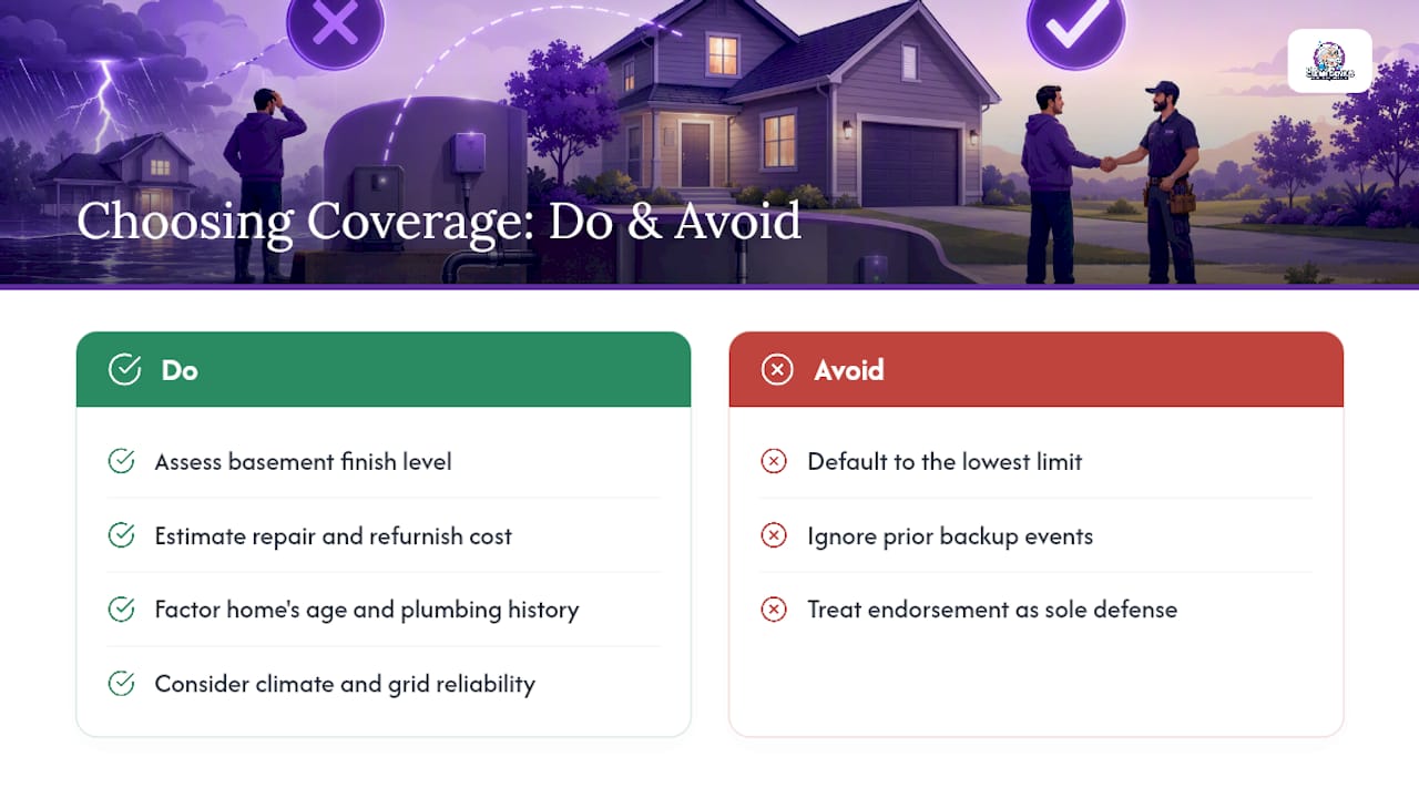 Choosing the Right Coverage for Your Home's Risk Profile — overview diagram